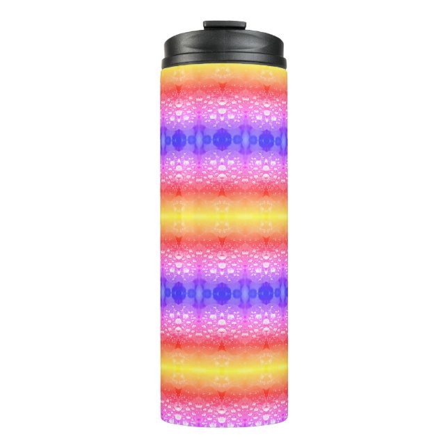 Clover Ikat 6 Ipan Thermosbecher (Vorderseite)