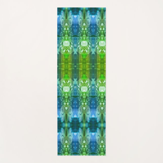 Clover Ikat 6 x GL Yogamatte (Vorderseite)