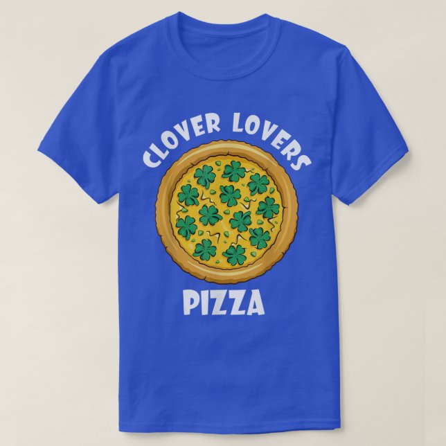 Clover Lovers Pizza Shamrock St Patricks Day Toddl T-Shirt (Design vorne)