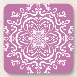 Clover Mandala Getränkeuntersetzer