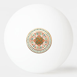 Clover Mandala Tischtennisball