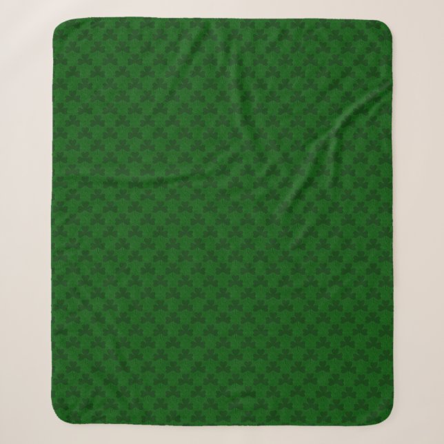Clover Pattern Sherpadecke (Vorderseite)