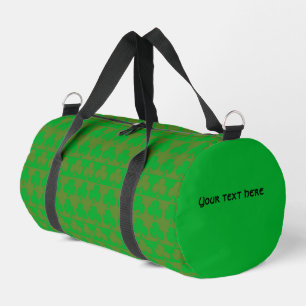 Clover Personalisiertes Muster Klein Duffle Bag