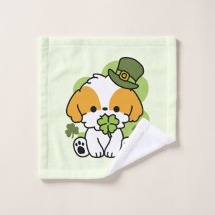 Clover Pup Love - St. Patrick's Day Chien Design