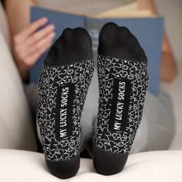 Clover, St. Patricks Day, Personalisierte Lucky So Socken