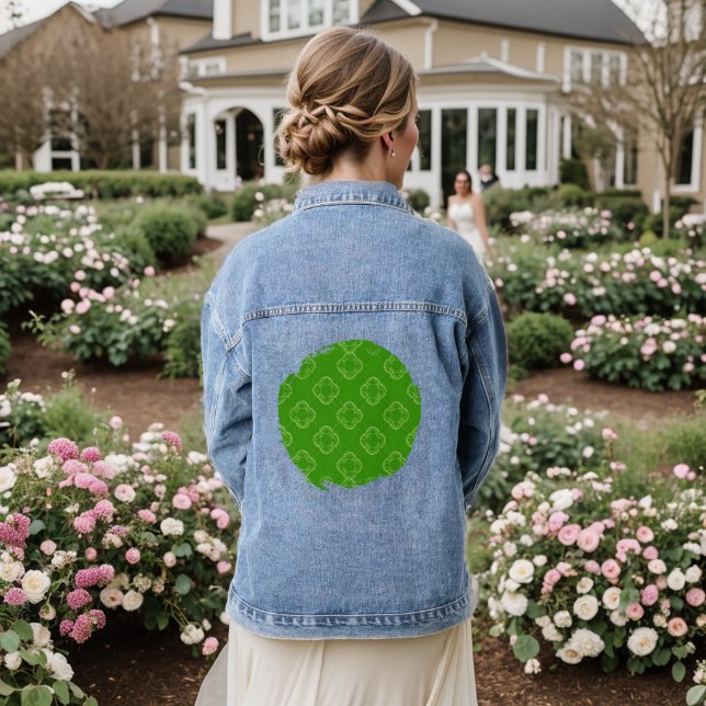 Clover Waltz Jeansjacke (Hochzeit Rückseite)