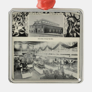 Cloverdale, Kalifornien Silbernes Ornament