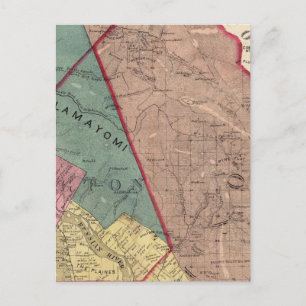 Cloverdale, Washington, Mendocino Postkarte