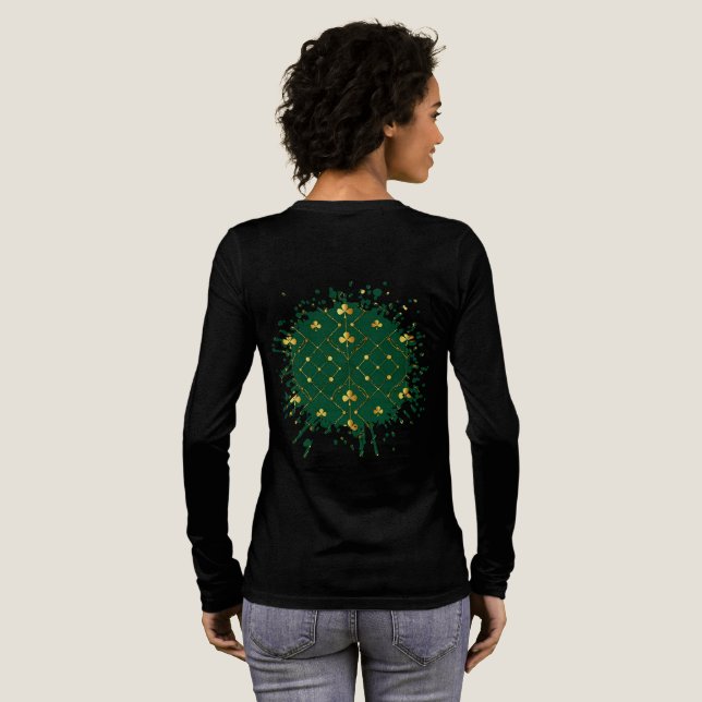 Cloverlight Tri-Blend Shirt (Voller Rückseite)