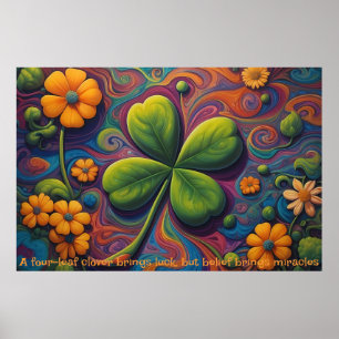Clover's Charm: Eine Reise zum Glück Poster