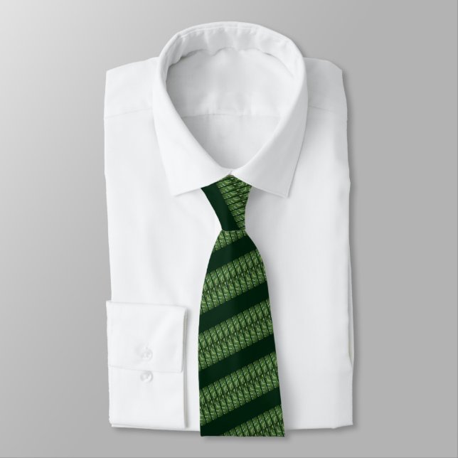 Clovers Green Neck Tie Krawatte (Gebunden)