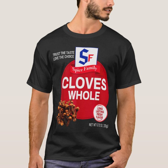 Cloves Whole Halloween Sce Costume Group Matching  T-Shirt (Vorderseite)