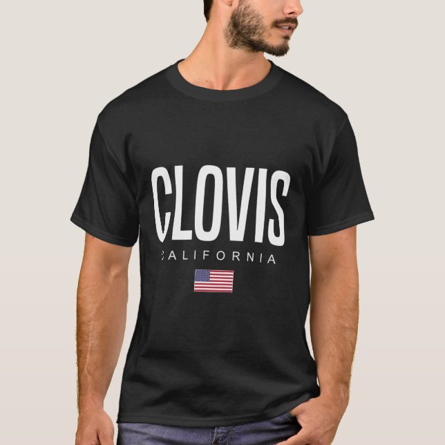 Clovis California Ca T-Shirt (Vorderseite)