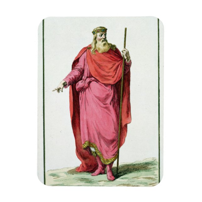 Clovis I (481-511) King of the Salian Franks von Magnet (Vertikal)