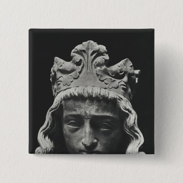 Clovis II, Merovingian Frankish Button (Vorderseite)