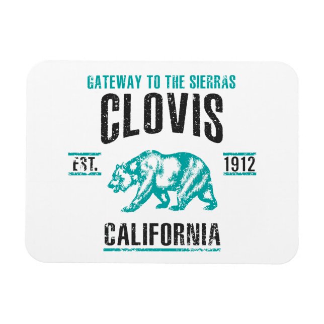 Clovis Magnet (Horizontal)