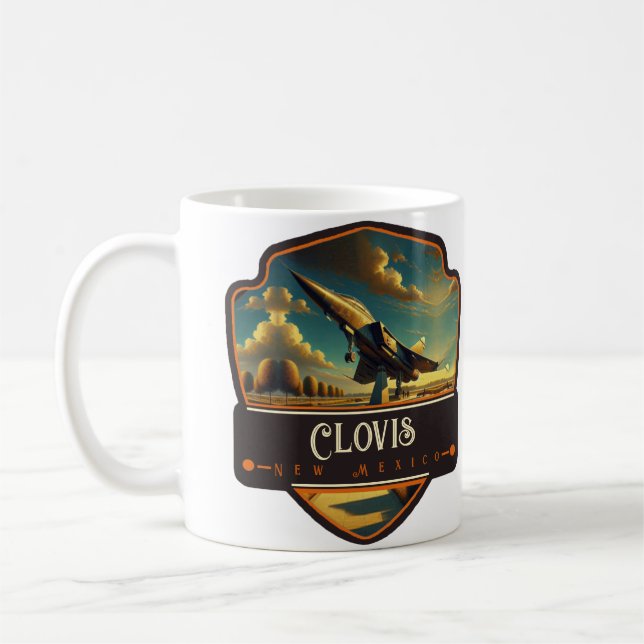 Clovis, New Mexico | VINTAG Kaffeetasse (Links)