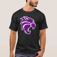 Clovis-Wildkatzen-Maskottchen-T - Shirt