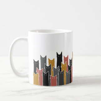 Clowder der Katzen-Tasse Kaffeetasse