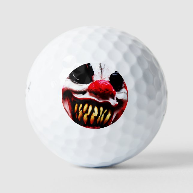 Clown 1 bis 6 Gbcnm Golfball (Vorderseite)