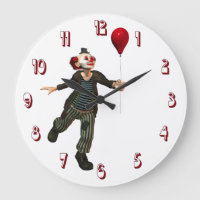 Clown-3-Wall-Uhr