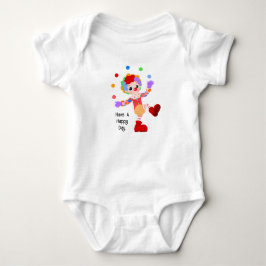 Clown Baby Bodysuit Strampler