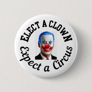 Clown-Biden wählen Button