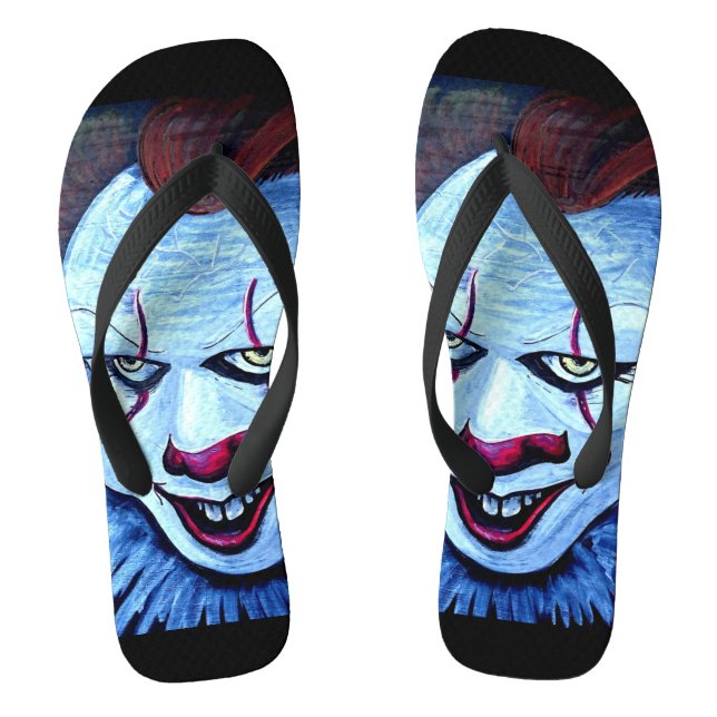 Clown:Böse Flip Flops (Fußbett)