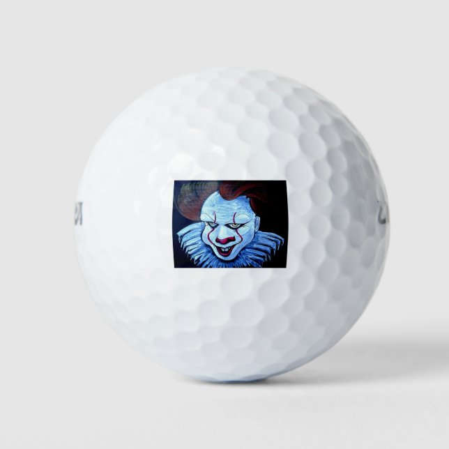 Clown: Böse Golfball (Vorderseite)