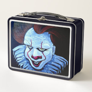 Clown: Böses Metallessen Metall Brotdose