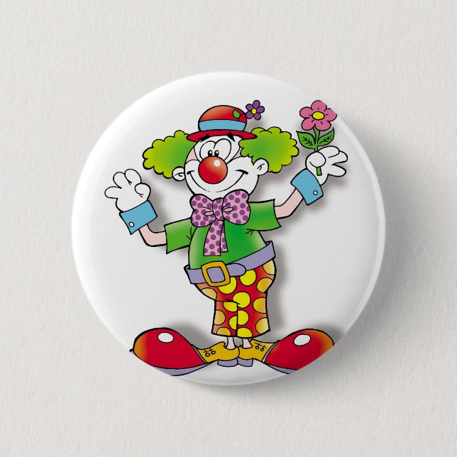 Clown Button (Vorderseite)