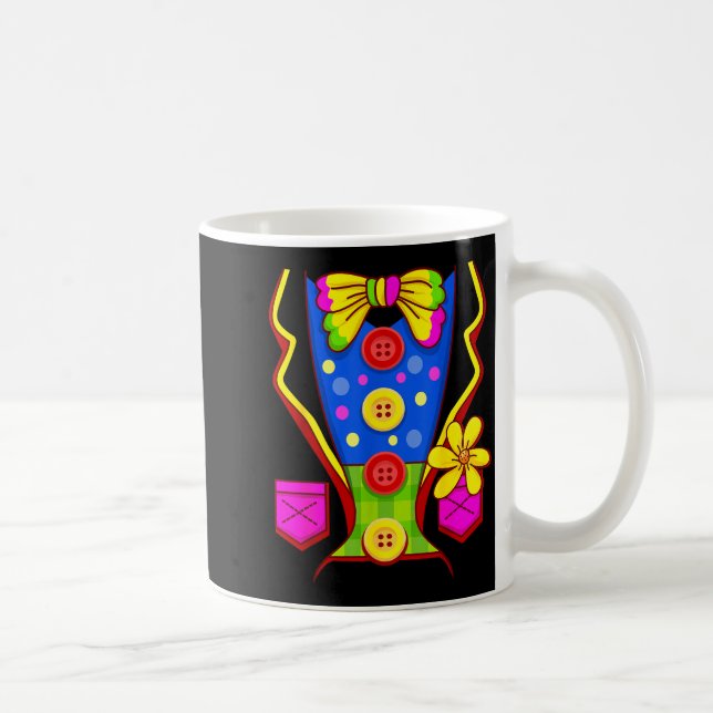 Clown Costume Circus  Kaffeetasse (Rechts)