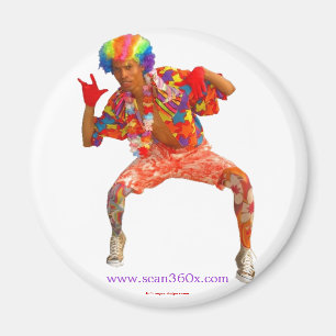 Clown des Magnet-sean360x Magnet