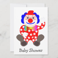 Clown Design Babydusche