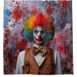Clown Duschvorhang