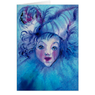 CLOWN EN BLEU