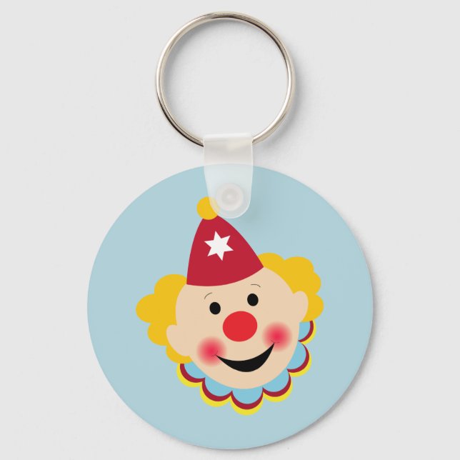 Clown Face Keychain Schlüsselanhänger (Vorderseite)