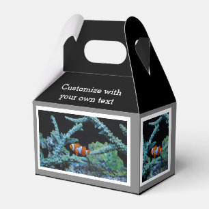 Clown-Fische in der Koralle Geschenkschachtel