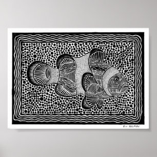 Clown-Fische Poster