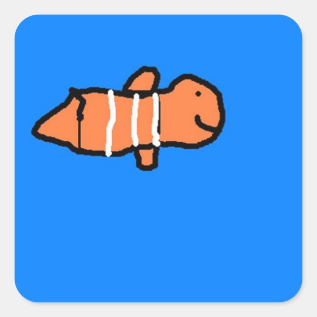 Clown Fish stickers (Devant)