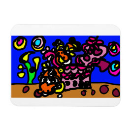 Clown fishes love  magnet