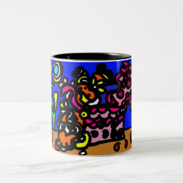 Clown fishes love  zweifarbige tasse