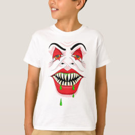 Clown-Gesicht Halloween T-Shirt