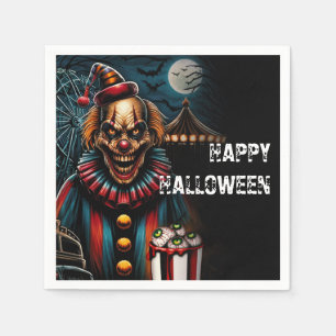 Clown-Halloween-Party Serviette