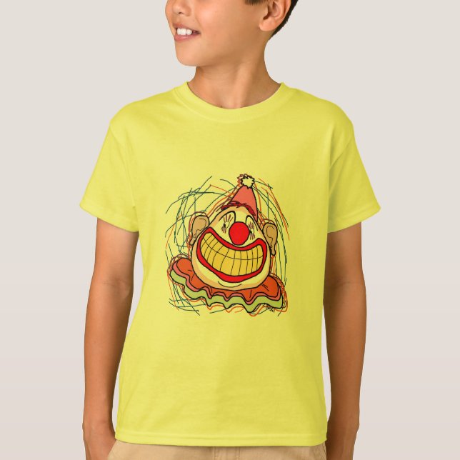 Clown Halloween T-Shirt (Vorderseite)