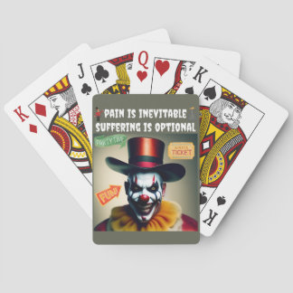 Clown Happy Spielkarten