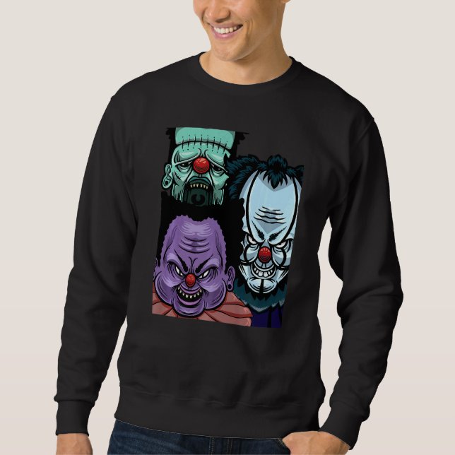 Clown Horror Halloween 7 Sweatshirt (Vorderseite)