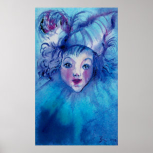 CLOWN IN BLAU POSTER