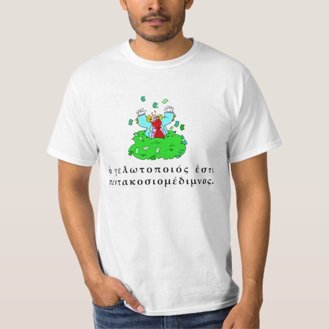 Clown ist Millionär T-Shirt (Vorderseite)