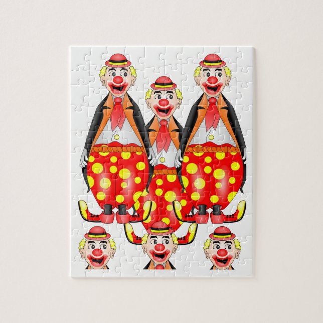 Clown Jigsaw Puzzle (Vertikal)